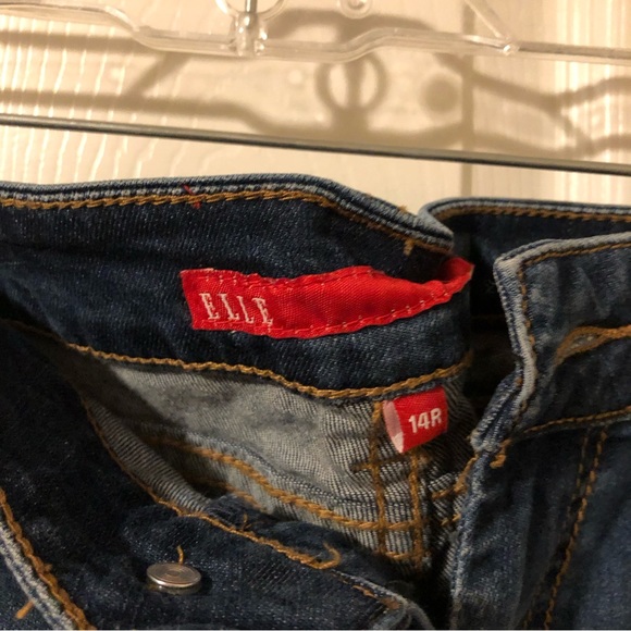 Elle Women’s Jeans NWOT size 14R - Picture 3 of 6
